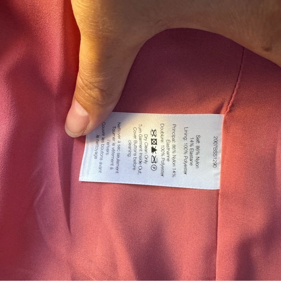 Veronica Beard Cutaway Dickey Jacket, Mauve size 2 - Picture 4 of 4